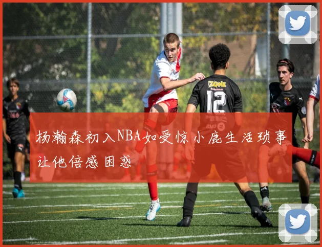 杨瀚森初入NBA如受惊小鹿生活琐事让他倍感困惑