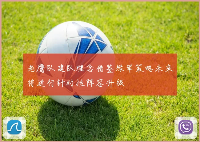 老鹰队建队理念借鉴绿军策略未来将进行针对性阵容升级